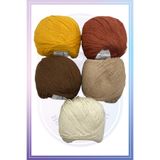 Mai Handmade Hobby ve Örgü Evi Baby Cotton %100 Pamuk Bebek Örgü İpi Seti – Amigurumi & Tığ İşi – Yumuşak, Tüylenmez