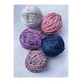 Mai Handmade Hobby ve Örgü Evi Doğal kağıt ip çanta ipi 5’lı set örgü ipi