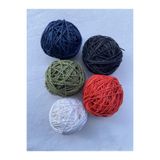 Mai Handmade Hobby ve Örgü Evi Doğal kağıt ip çanta ipi 6’lı set örgü ipi