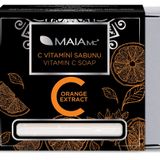 MAIA MC C Vitamini Sabunu - Tüm Cilt Tipleri için Vegan Duş Sabunu - Katı Duş Jeli ve Katı Şampuan olarak doğal Sabun -Premium Soap Bar (150g)