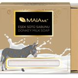 maia mc natural destination Eşek Sütü Sabunu - Tüm Cilt Tipleri için Duş Sabunu - Katı Duş Jeli ve Katı Şampuan olarak doğal Sabun -Premium Soap Bar (150g)