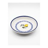 maia Porcelain Maia Porselen 19 cm 6lı Limon Desenli Yemek Tabağı Seti