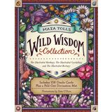 Maia Toll's Wild Wisdom Collection: The Illustrated Herbiary, The Illustrated Crystallary, and The Illustrated Bestiary; A Three-Book Set; Includes 108 Oracle Cards plus a Fold-Out Divination Mat