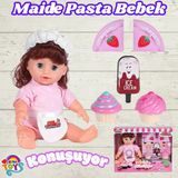 Maide Pasta Yiyor - Türkçe Konuşan Maide Et Bebek - Konuşan Bebek - Maide Bebek - Maide Pasta Bebek - Kumral