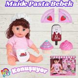 Maide Pasta Yiyor - Türkçe Konuşan Maide Et Bebek - Konuşan Bebek - Maide Bebek - Maide Pasta Bebek