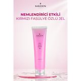 Maiden Beauty Su Bazlı Nemlendirici, Gözenek Karşıtı, Güneş Sonrası Nemlendirme, Yoğun Nemlendirici, Kırmızı Fasulye Özlü Jel 100 ml