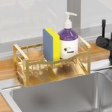Maifan Mutfak Lavabo Caddy Organizatör Paslanmaz Çelik Otomatik Tahliye Tepsisi ile Mutfak Lavabo için Sünger Tutucu Kendinden Tahliye Bulaşık Sabunu Sünger Caddy Raf Mutfak Tezgah Depolama Gadgets