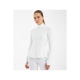 MAİMODA Kadın Peplum Kesim Spor Ceket Parmak Geçirmeli -Tesettür Uyumlu/Peplum-Style Athletic Jacket