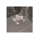MAİN SHOP 1 ADET BEYAZ RENK Yıldız Şeklinde Vantuzlu Lavabo Ve Küvet Tıkacı Süzgeç M-114