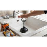 MAİN SHOP 1 Adet Çok Amaçlı Mutfak Banyo Balerin Saplı Vantuz Pompa Tıkanık Lavabo Açıcı Manuel El Vantuzu Siyah Renk M-126