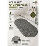 MAİN SHOP 1 Adet Vantuzlu Banyo Duş ve Küvet Kaydırmaz Paspas - 34 x 68 cm M-130