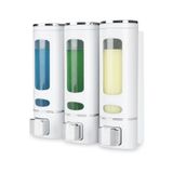 MAİN SHOP 3 ADET Sıvı Sabunluk 400 ml Duvara Monte Duş Sabun Şampuan Dispenseri Mutfak Banyo Sabunluğu M-52