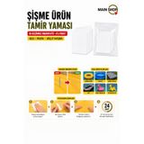 MAİN SHOP 6'lı Set Pratik Şişme Simit, Havuz ve Deniz Botu Tamir Yaması - Kendinden Yapışkanlı Onarım Seti M-51