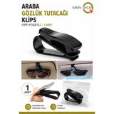 MAİN SHOP Araç İçi Gözlük Tutacağı Güneşlik Klipsi Araba Gözlük Tutucu Aparat 1 Adet M-266