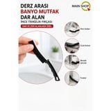 MAİN SHOP Derz Arası Banyo Mutfak Dar Alan İnce Temizlik Fırçası Zorlu Kir Temizleme Fırçası M-560