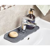 MAİN SHOP Gri Su Tutucu Musluk Matı Mutfak Banyo Koruyucu Musluk Lavabo Bulaşık Süngeri Matı M- 154