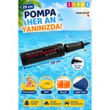 MAİN SHOP Intex Double Quick Mini El Pompası 29 cm - Şişme Yatak Havuz Simit Kolluk Pompası M-69613