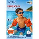MAİN SHOP Intex Havuz ve Deniz Için Çocuk Kolluğu Kırmızı Şişme Kolluk 30X15 cm (6-12 Yaş) M-58641