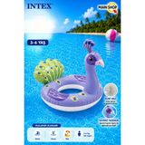 MAİN SHOP Intex Sevimli Hayvan Figürlü Çocuk Deniz Simidi 3-6 Yaş Havuz Simidi M-59221 - Mor