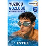 MAİN SHOP Intex Yetişkin Yüzücü Gözlüğü +14 Yaş - Profesyonel Havuz ve Deniz Gözlüğü Su Sızdırmaz M-55685 - Beyaz