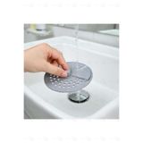 MAİN SHOP Lavabo Kötü Koku Giderici Önleyici Silikon Mat Sızdırmaz Lavabo Tıkacı Lavabo Tıpası GRİ M-137