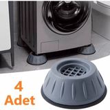 MAİN SHOP Main Shop Beyaz Eşya Altlığı Ayağı 4 Adet Çamaşır Bulaşık Makinası Yükseltici Titreşim Önleyici M-541