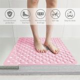 Mainshop Kare Vantuzlu Banyo ve Duş Kaydırmazı Küvet İçi Duşakabin Kaydırmaz Vantuzlu Banyo Paspası 54x54 CM