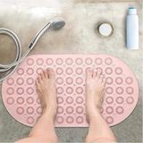 Mainshop Kaydırmaz Duşakabin Banyo Ve Duş Paspası Masajlı Vantuzla Yapışır 37 X 69 Cm Bnysti PembeMainshop Kaydırmaz Duşakabin Banyo Ve Duş Paspası Masajlı Vantuzla Yapışır 37 X 69 Cm Bnysti Pembe