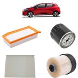 Mais Renault Clio 4 4lü Filtre Bakım Seti 1.5 Dci 2012-sonrası Kit1065b