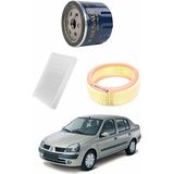 Mais Renault Clio Iı 1.4 8V Benzinli Bakım ve Filtre Seti NKSSET1022