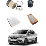 Mais Renault Clio Symbol 1.5 Dci Euro 5 Uyumlu Dizel Bakım ve Filtre Seti NKSET1007