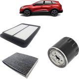 Mais Renault Kadjar 3lü Karbon Filtre Bakım Seti 1.5 Dci 2015 Sonrası Kit1155e
