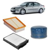 Mais Renault Megane 2 3lü Filtre Bakım Seti 1.5 Dci 2002-2005 KİT2094A