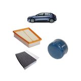 Mais Renault Megane 3 3lü Karbon Filtre Bakım Seti 1.6 16 Valf 2008-2018 Kit1098e