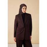 Maisa Eva Tivil İpek Eşarp 90*90 Cm - Bordo 5791