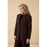 Maisa Eva Tivil İpek Eşarp 90*90 Cm - Camel 5075
