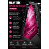 maison aura SPOR FİTNES HAVLUSU MANYETİK HAVLU
