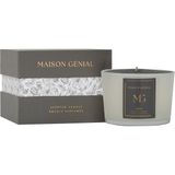Maison Genial Luxury Afrodit Gri Mum Küçük Boy 160G - kehribar