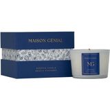 Maison Genial Luxury Sophistic Gold Mavi Mum Küçük Boy 160G - amber