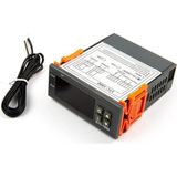 Maison Luré 220V Dijital Termostat, Kuluçka Makinesi Için Hassas Ayarlı Ölçüm Cihazı - Siyah - Seçenek 1
