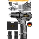Maison Luré 24V 5AH Metal Şanzuman 24 Parça Setli Çift Bataryalı Şarjlı Vidalama Akülü Vidalama - Seçenek 1