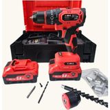 Maison Luré 36 Volt Xr Ergonomik Şarjlı Matkap Seti Akülü Vidalama - Seçenek 1