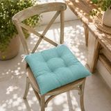 Maison Luré 4'lü Sandalye Minderi 40X40 cm Kırpıntı Sünger Dolgulu - Siyah - Seçenek 1