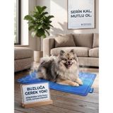 Maison Luré 50X40 cm Kendinden Soğutmalı Jel Teknolojili Kedi Minderi, Serinletici Mat - Seçenek 1 - Siyah
