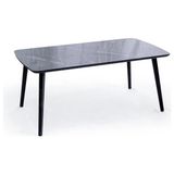 Maison Luré Ahşap Orta Sehpa 55X100 cm Siyah Mermer - Seçenek 1