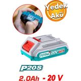 Maison Luré Akülü Vidalama 20 V Lityum-Ion Batarya 2.0 Ah Yedek Akü 1 Adet
