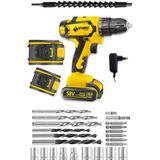 Maison Luré Akülü Vidalama Japon Technology 58V 8AH B-6 Metal Şanzıman Şarjlı Vidalama 27PRÇ Uç Setli