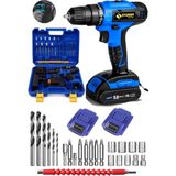 Maison Luré Akülü Vidalama Professıonel Tools 58V8AH Metal Şanzuman Şarjlı Çift 27PRÇ