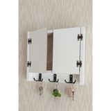 Maison Luré Askılık 40X50 cm Dekoratif Anahtarlıklı Sigorta Saklama Kutusu