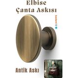 Maison Luré Askılık 70 mm Antik Askı Portmanto Vestiyer Banyo Mutfak Askısı Duvar Vidalı